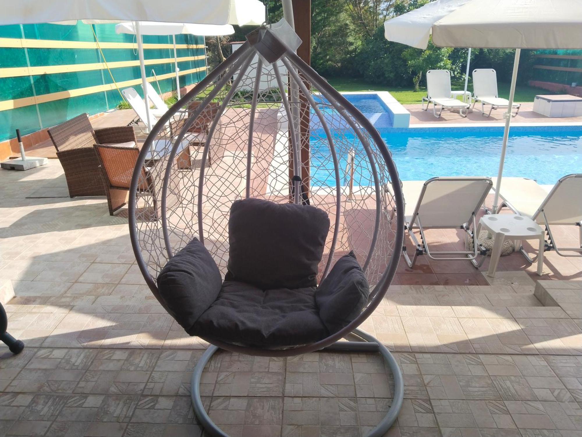 Maria Lemoni Swimming Pool Apartment Nea Skioni Exterior foto